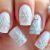 Śnieżynki na paznokciach – zimowy manicure krok po kroku
