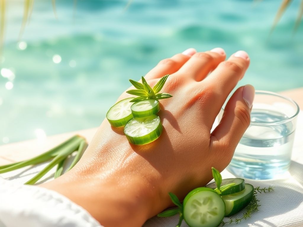 Domowy okład na oparzenie słoneczne: skuteczne metody łagodzenia i najczęstsze błędy pielęgnacji skóry po słońcu